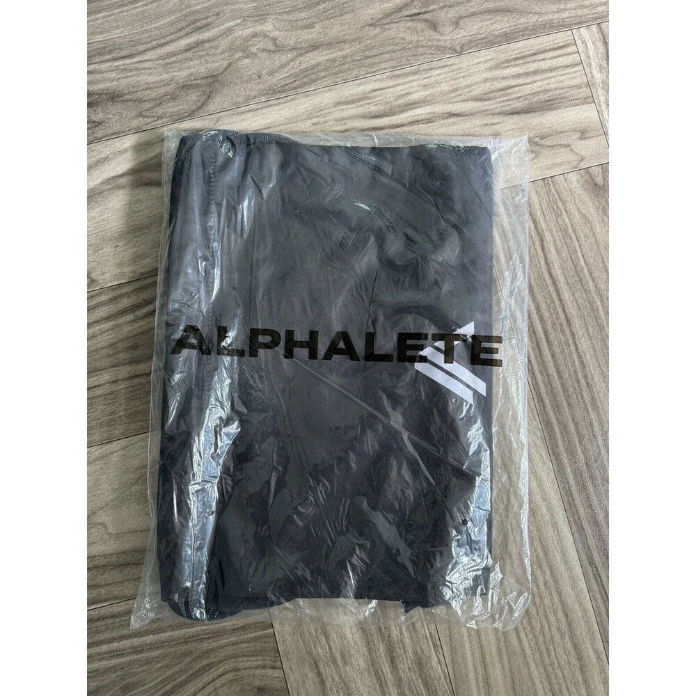Alphalete Athletics  Drawstring New Classic String Backpack Black